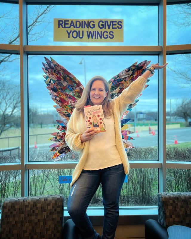 School visits are the best… and I have a special spot in my heart for @pctvs_bookclub @pctvs1. Thank you all for your warmth and smart questions and great insights. You inspire me.
